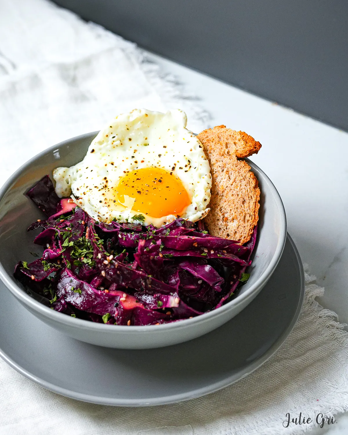 salade de chou rouge