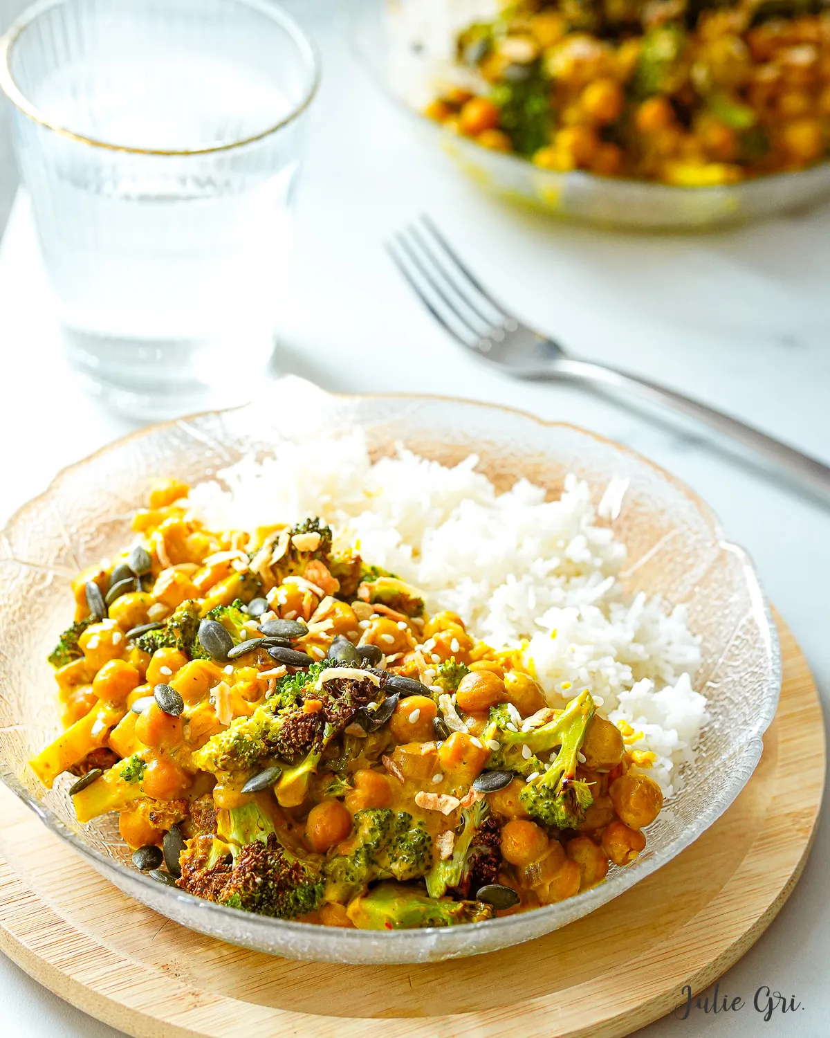 curry brocoli pois chiches