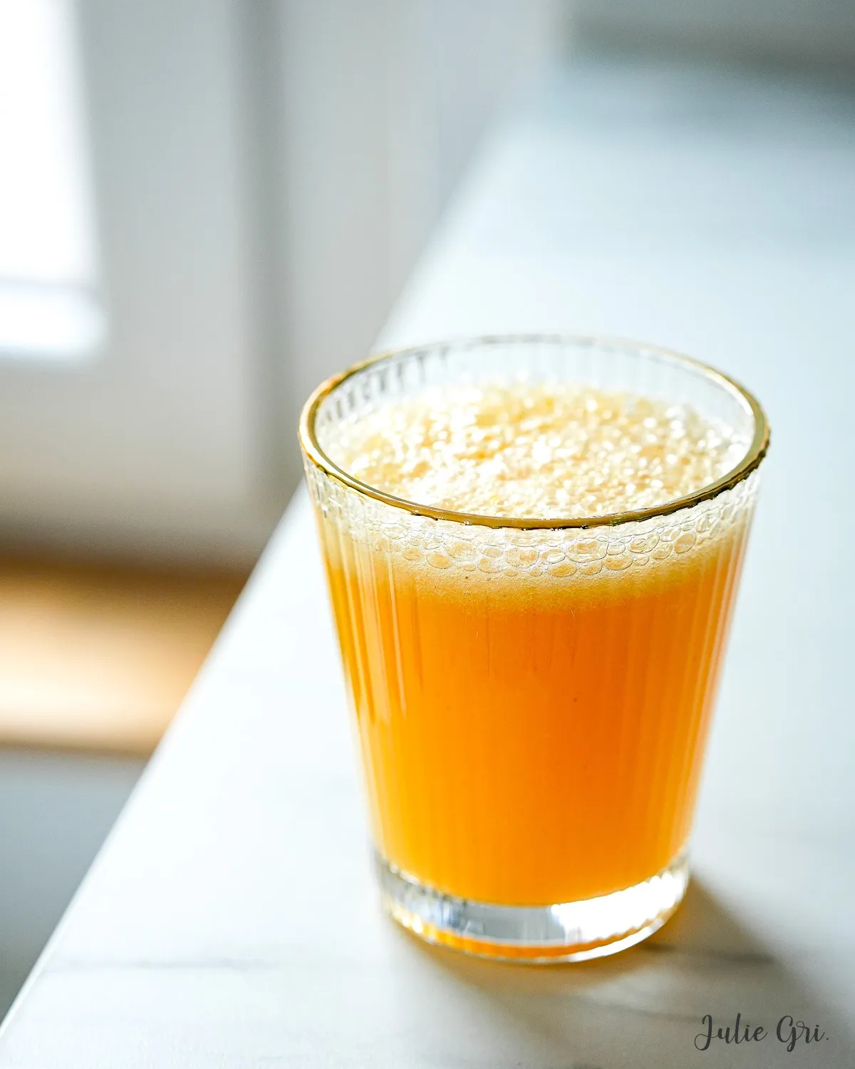 mocktail poire gingembre