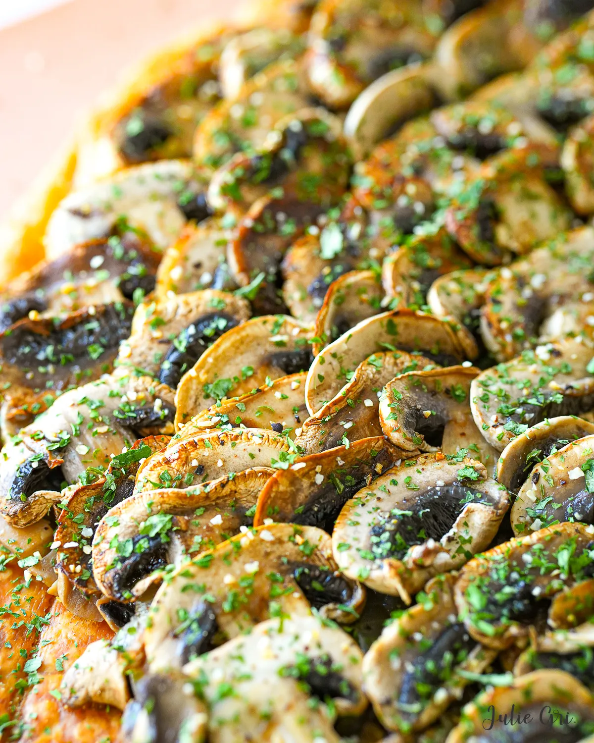 tarte champignons cyril lignac