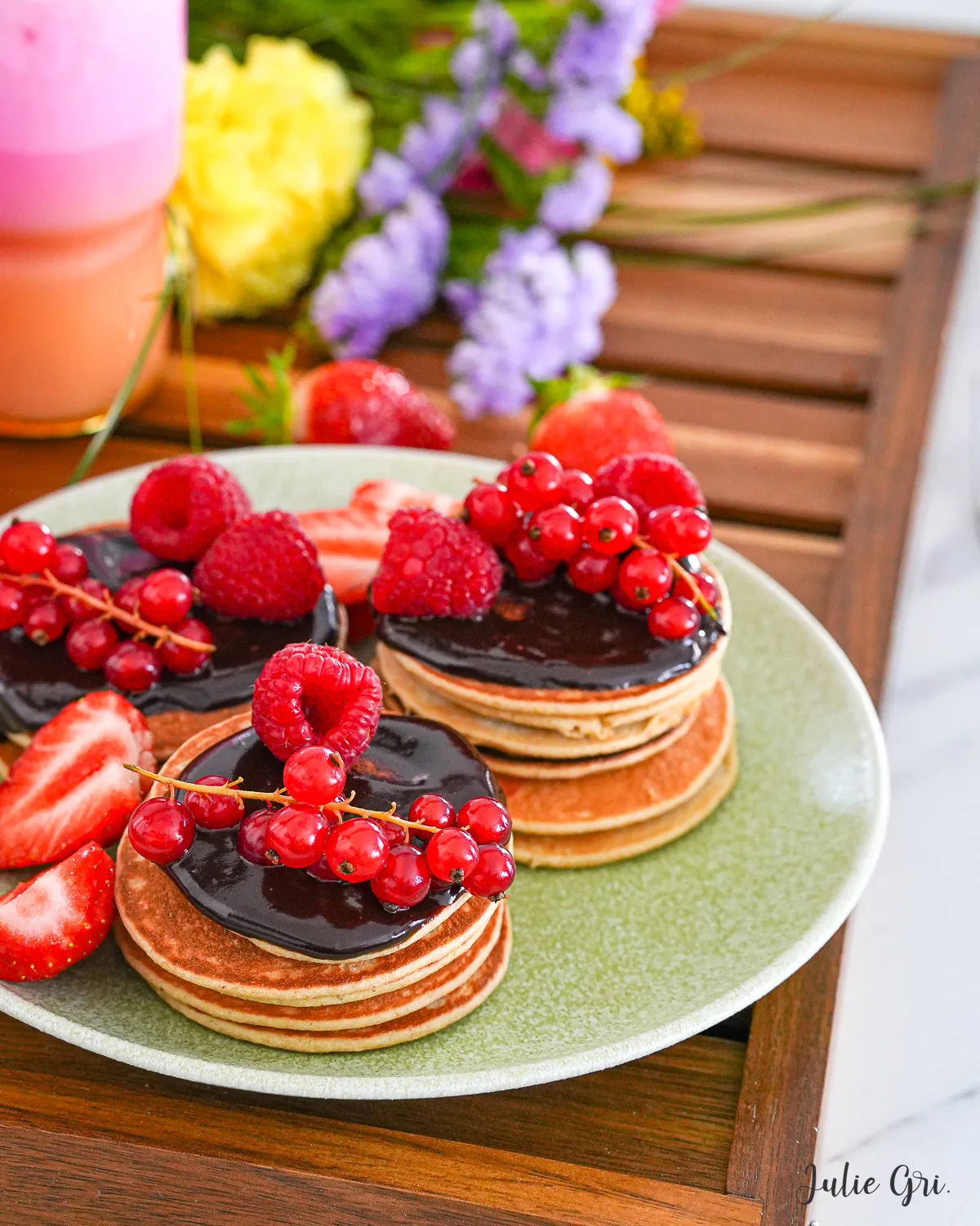 pancakes healthy flocons d'avoine