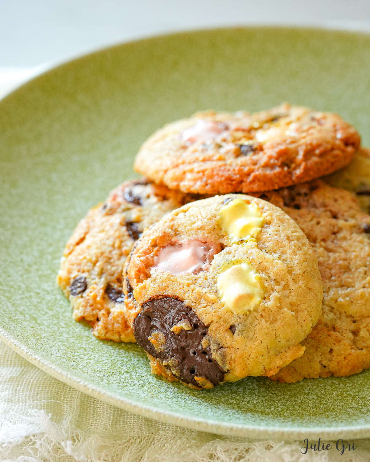cookies chamallow chocolat