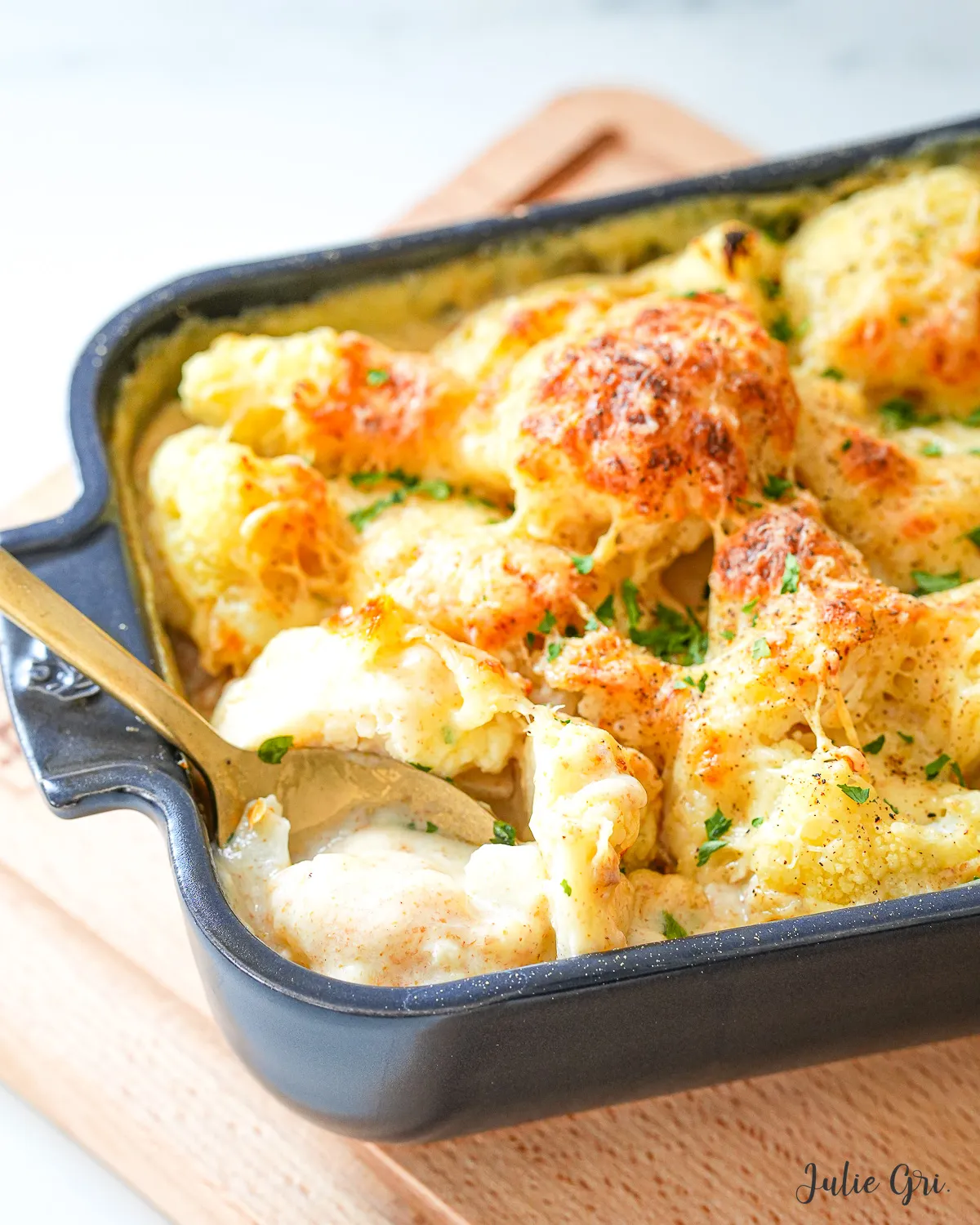 gratin de chou fleur maison