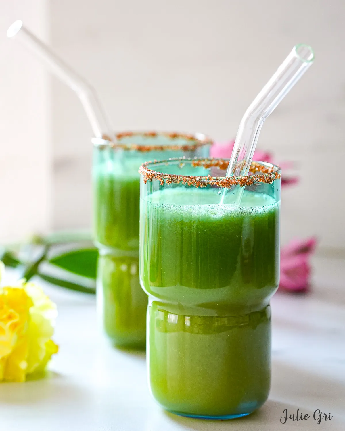 jus detox concombre citron vert
