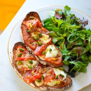 tartines tomate mozza