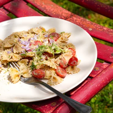 salade pâtes jardin
