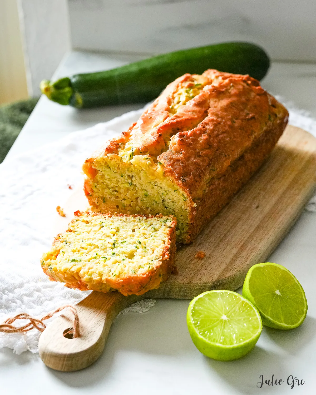 cake courgettes citron