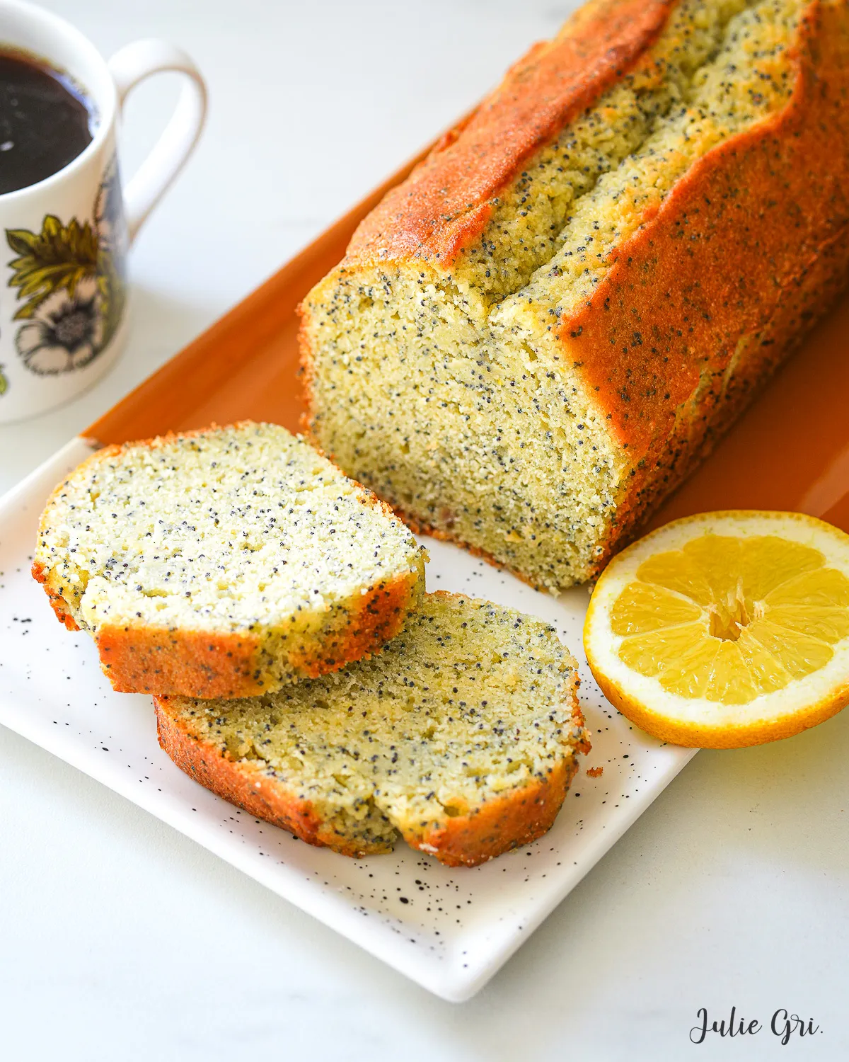 cake au citron et pavot