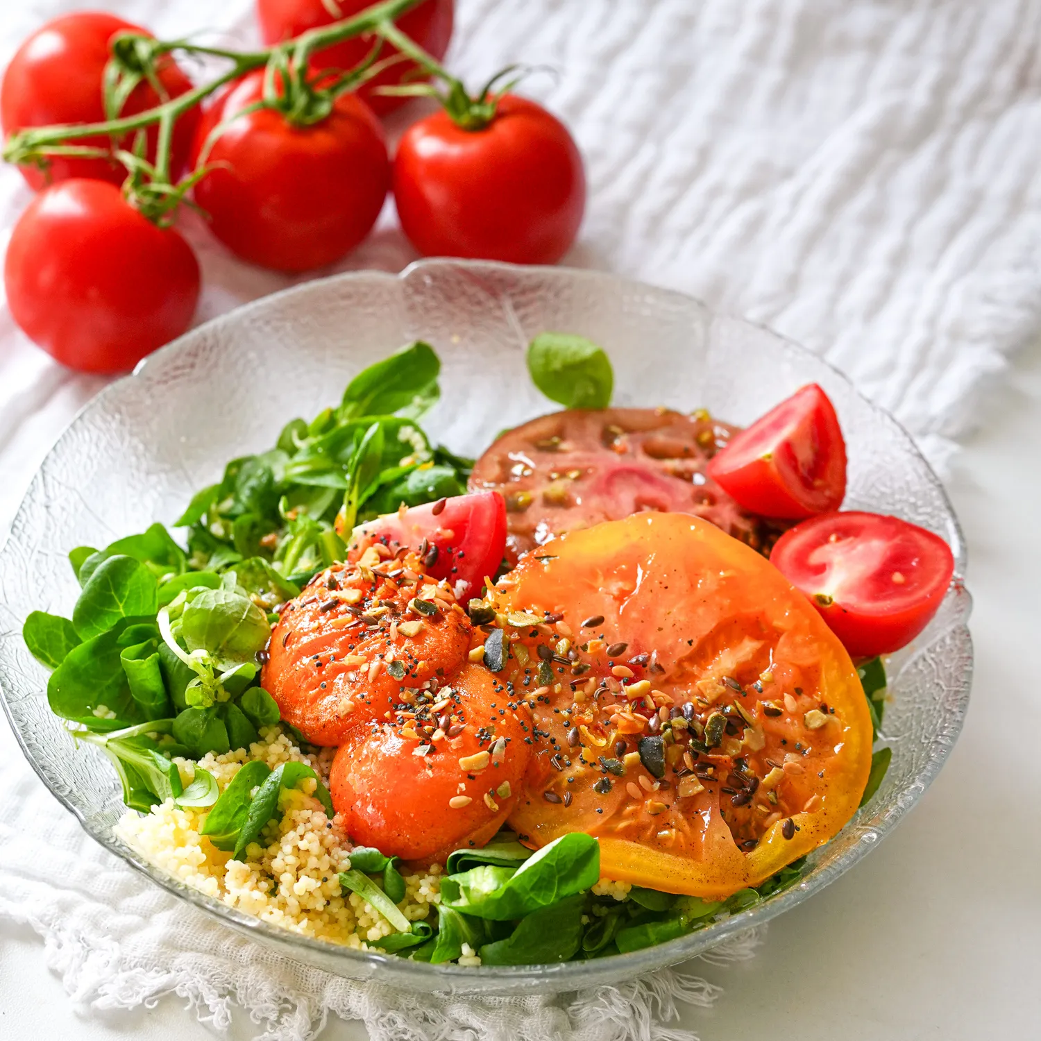 salade taboulé tomate abricot