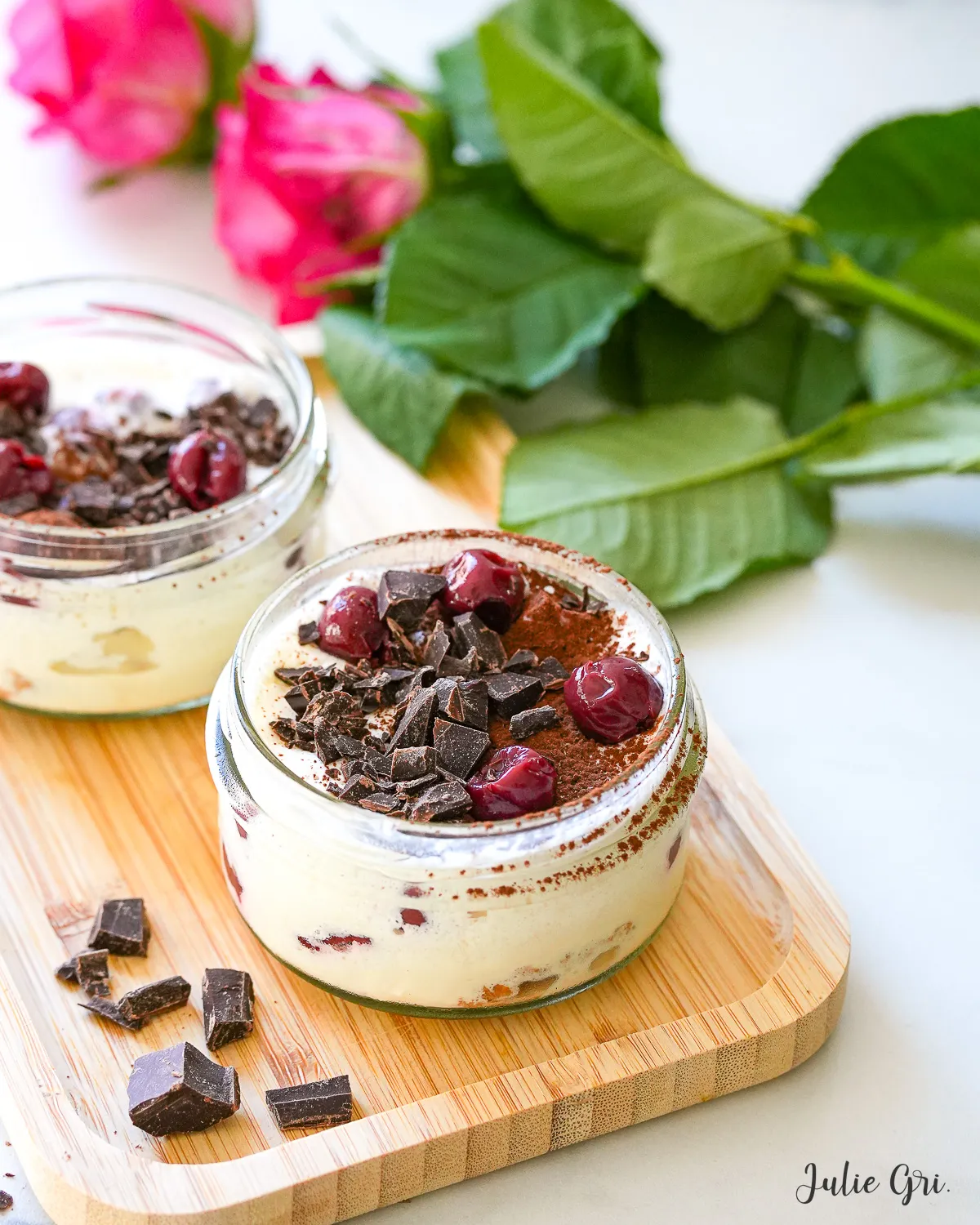 tiramisu cerise chocolat
