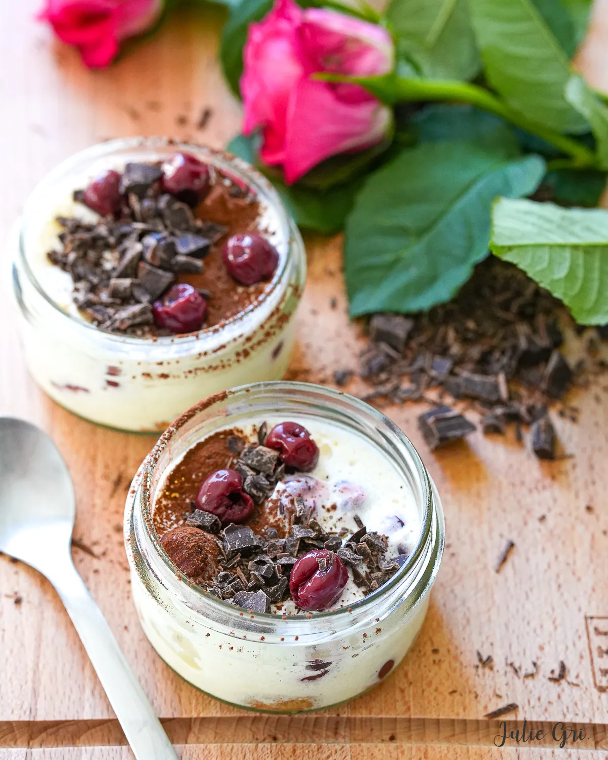 tiramisu cerise chocolat