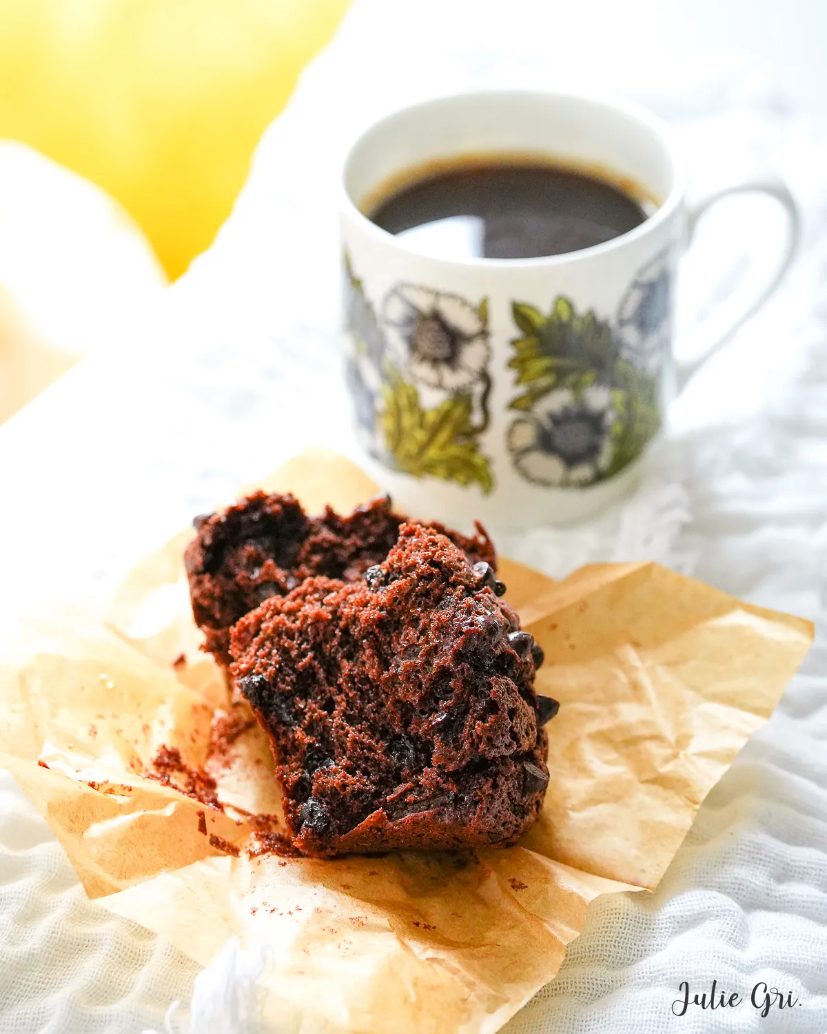 muffin chocolat brownie