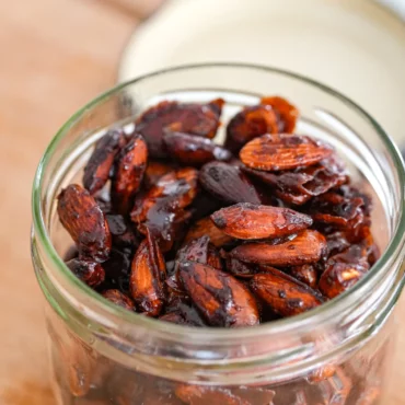 amandes grillées miel cannelle