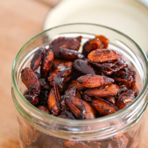 amandes grillées miel cannelle