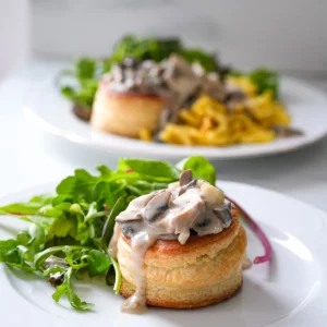 bouchées à la reine végétariennes