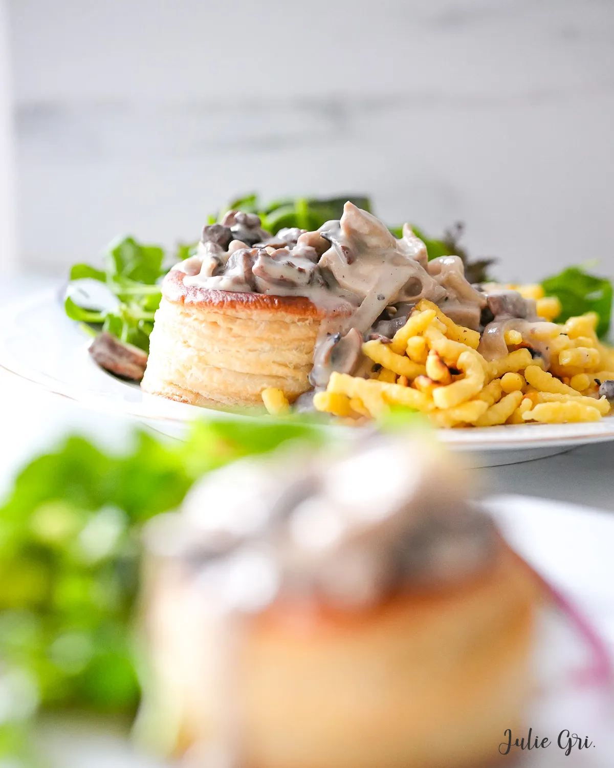 bouchées à la reine végétariennes