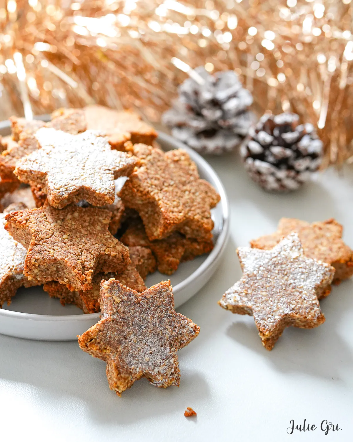 biscuits étoiles cannelle healthy