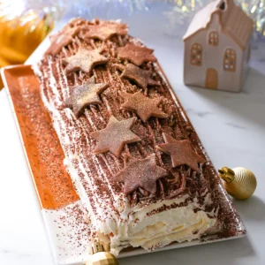 buche rapide au tiramisu