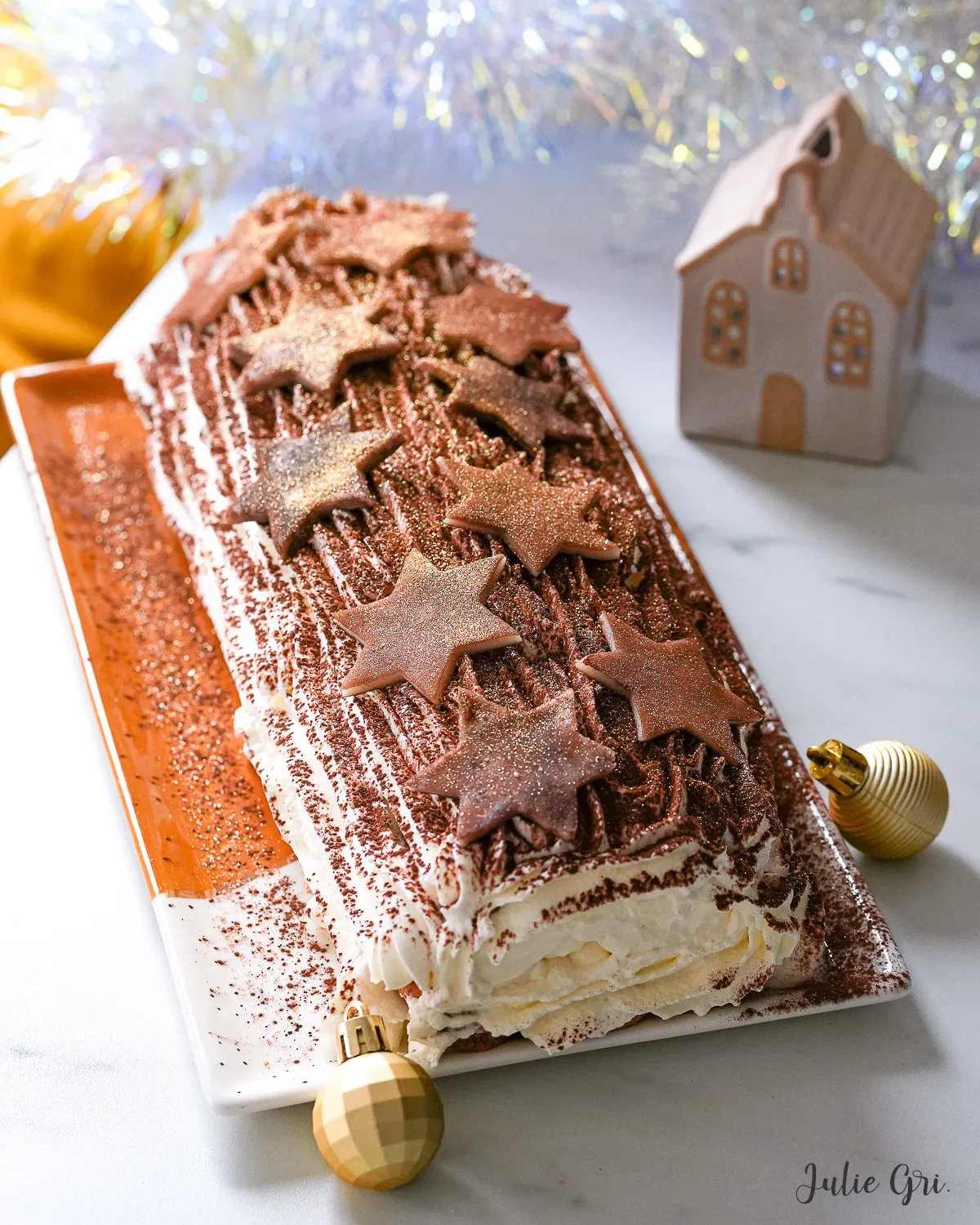 buche rapide au tiramisu