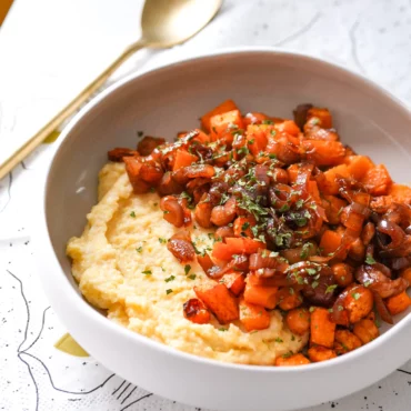 polenta coco butternut épicée