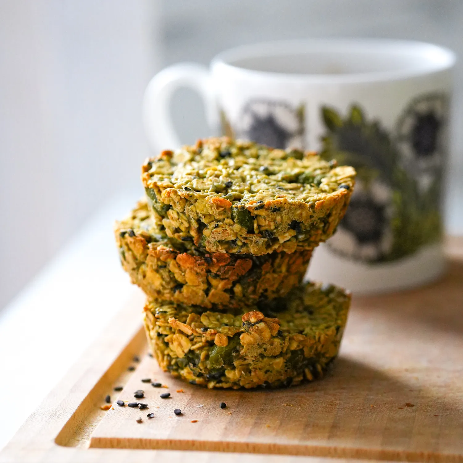 biscuits petit dej pistache sésame noir