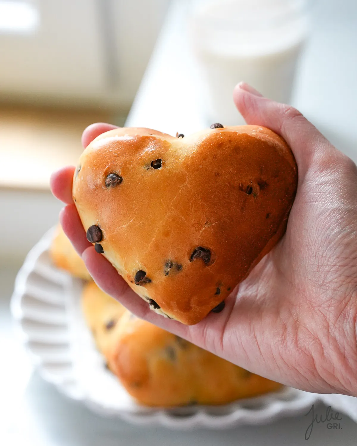 brioches pépites de chocolat