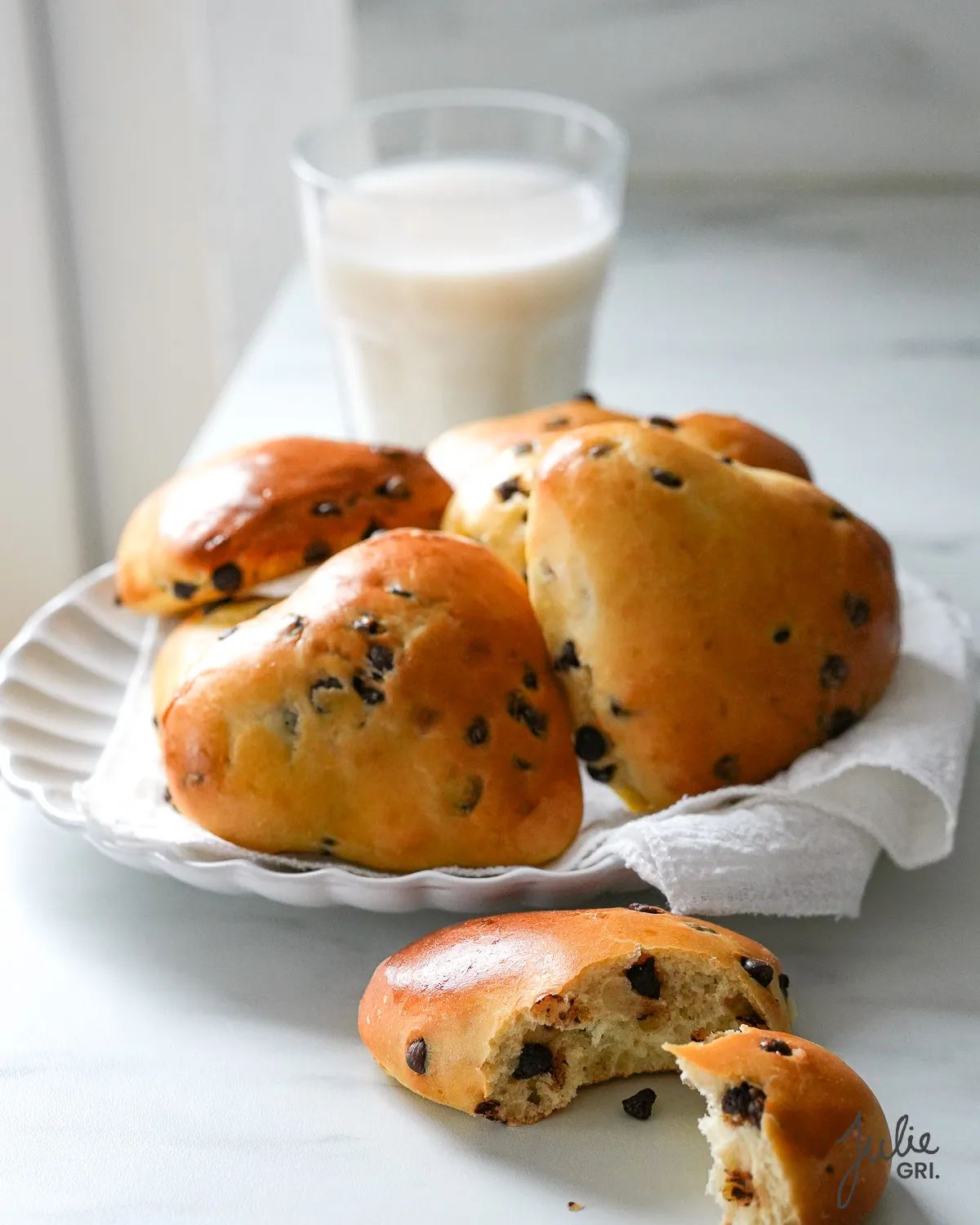 brioches pépites de chocolat