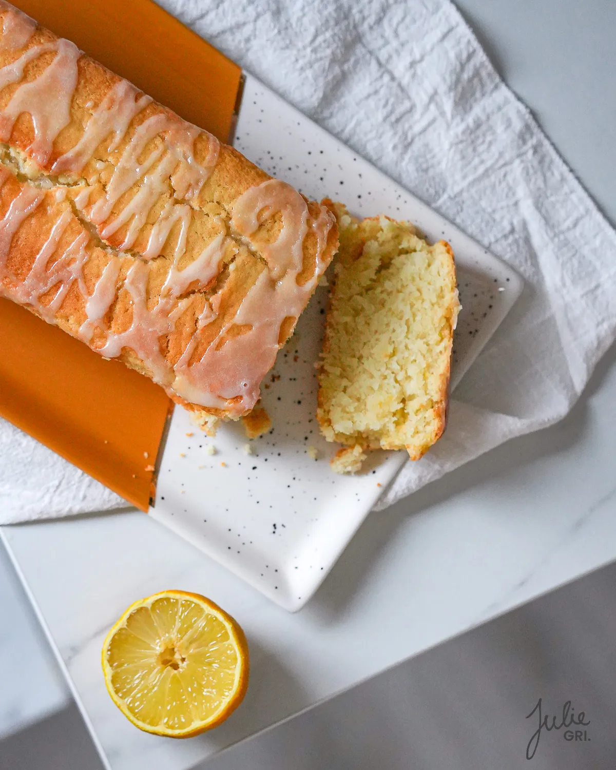 gateau citron cake vegan