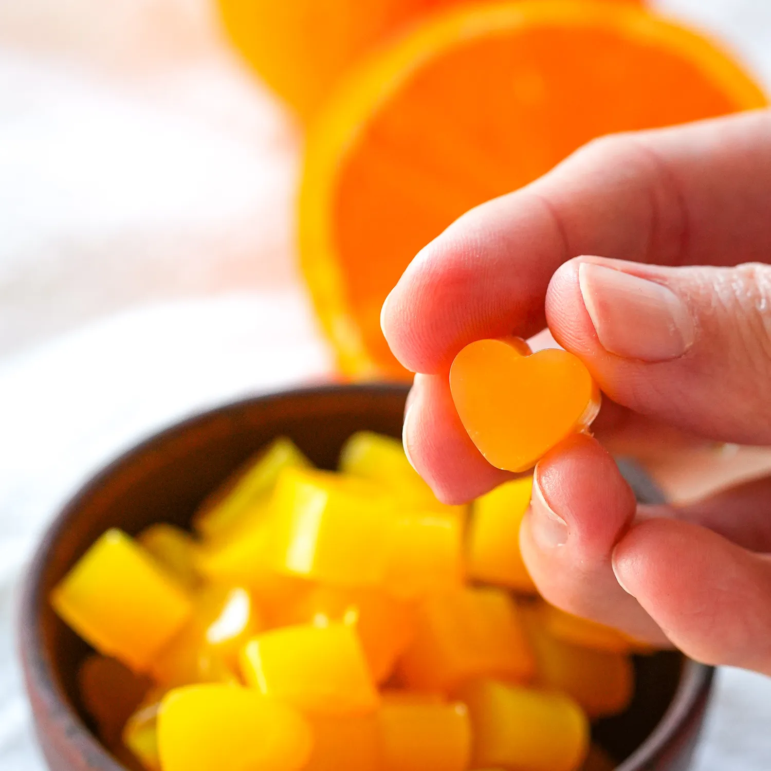 gummies orange et miel naturels