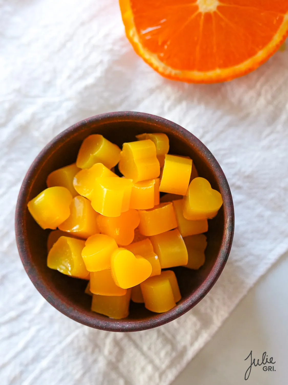 gummies orange et miel naturels