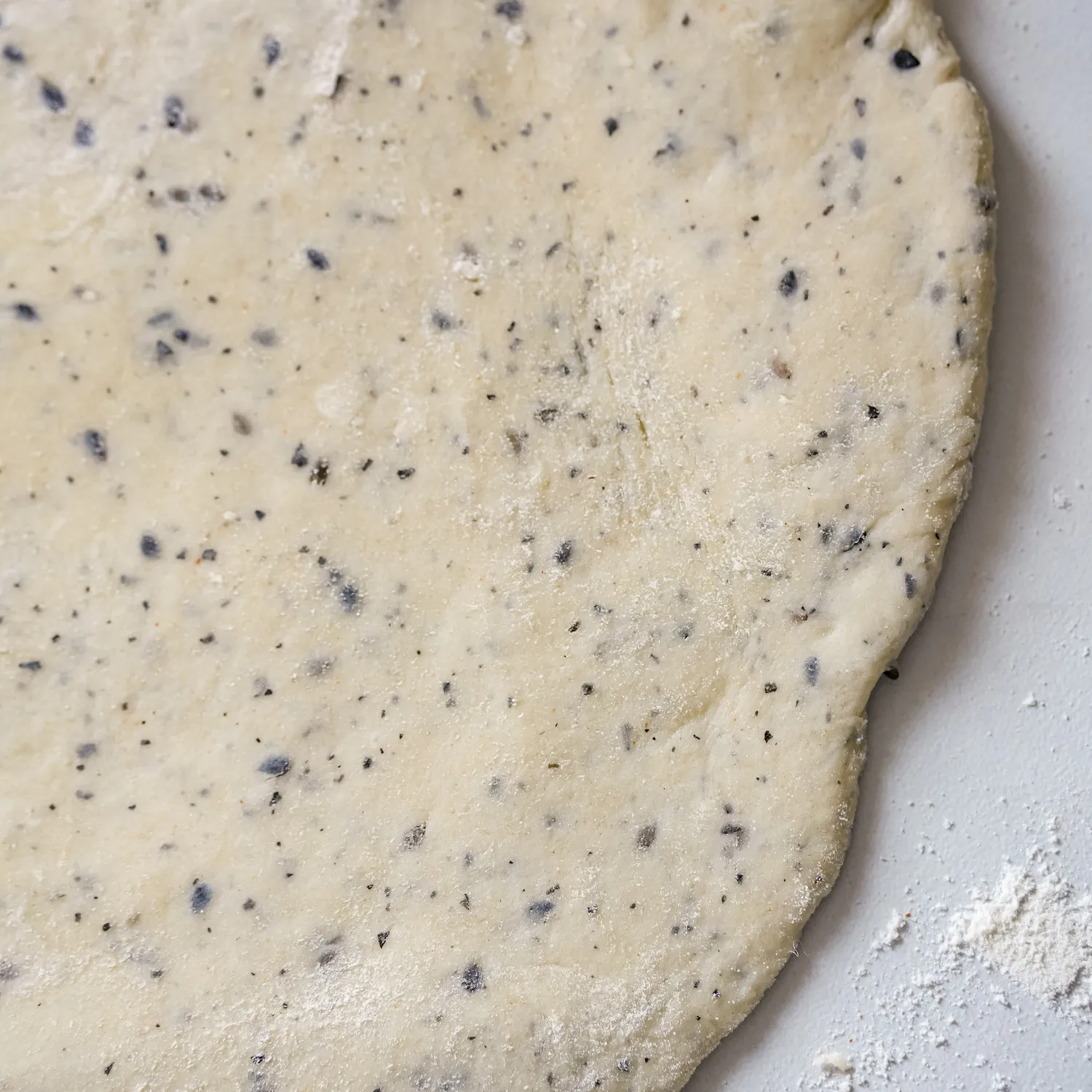 pâte brisée sésame noir