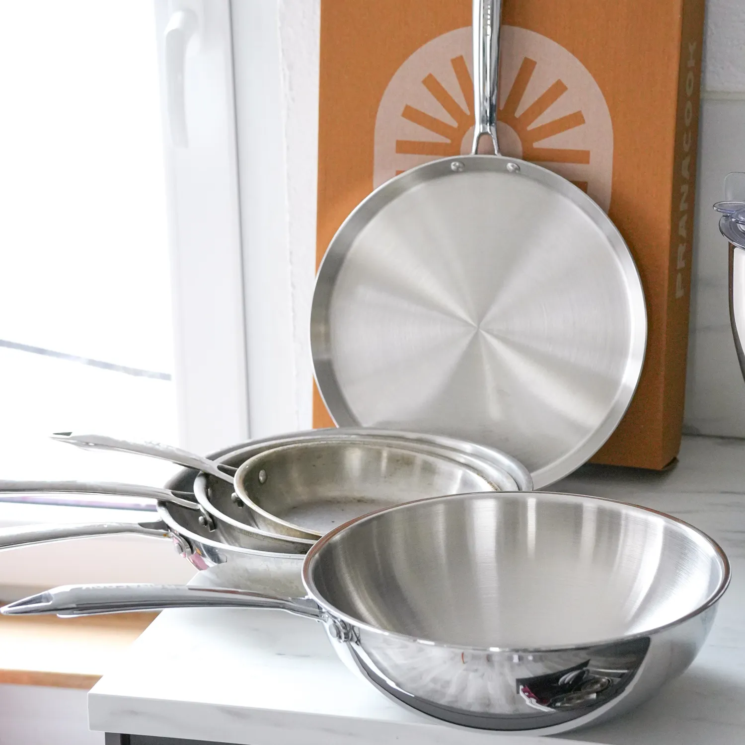 poêles inox pranacook